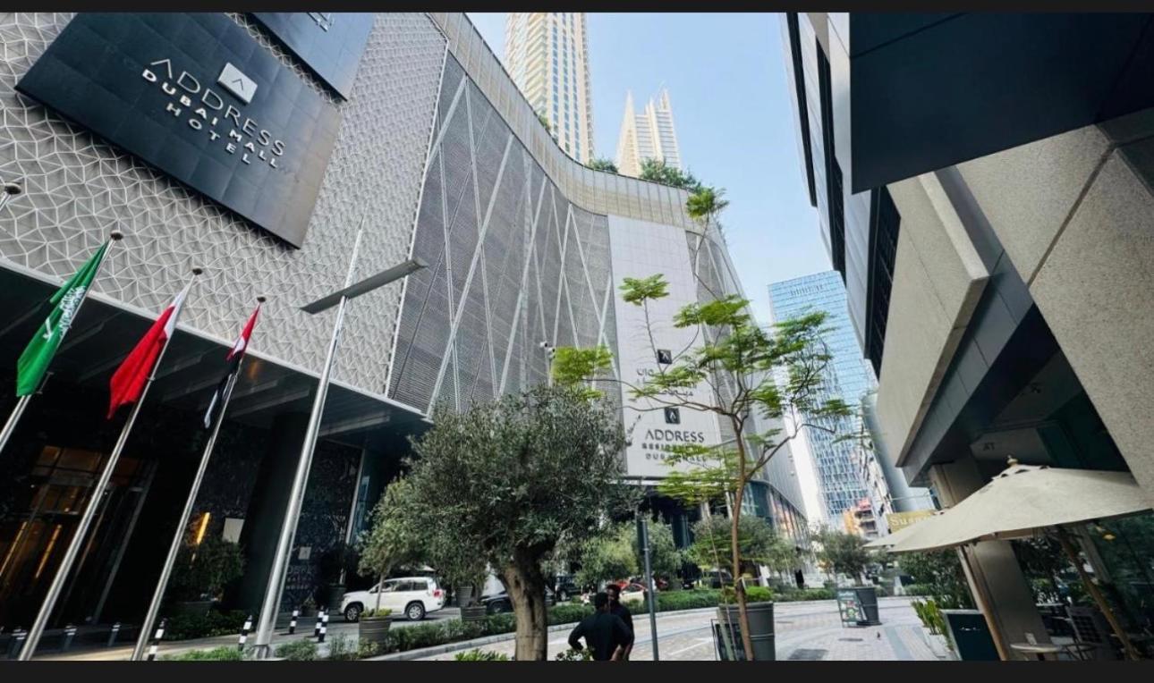 Dunya Tower Luxury And 2 Min Walk To Dubai Mall And Burj Khalifa In Heart Of Downtown Ngoại thất bức ảnh