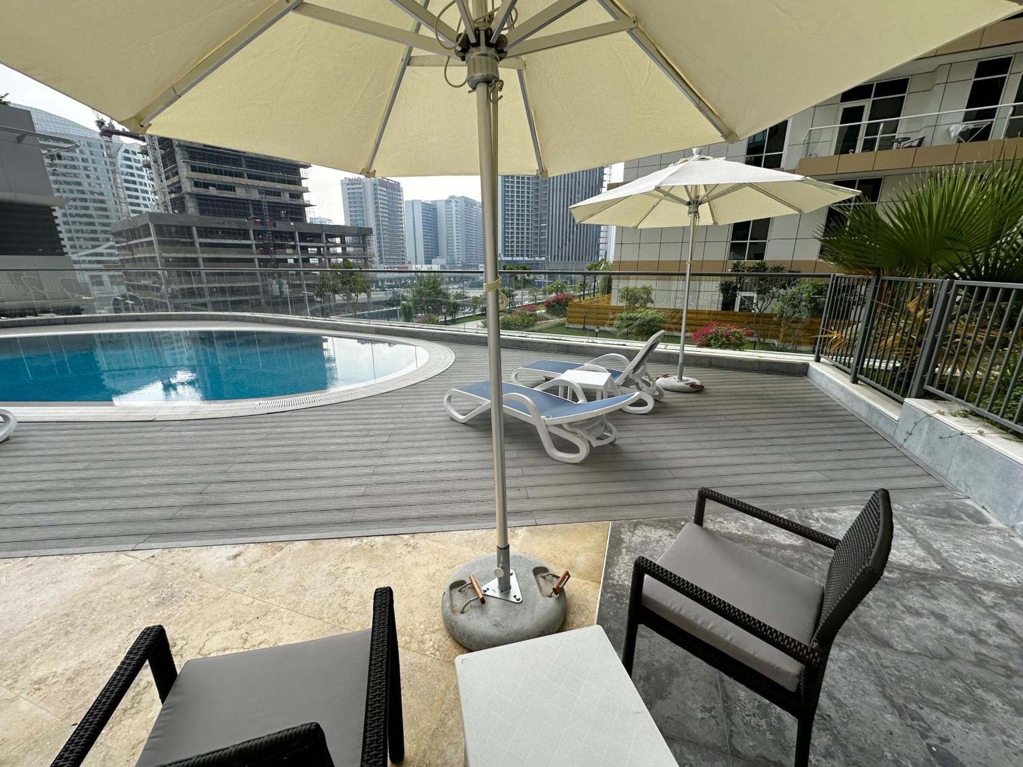 Dunya Tower Luxury And 2 Min Walk To Dubai Mall And Burj Khalifa In Heart Of Downtown Ngoại thất bức ảnh